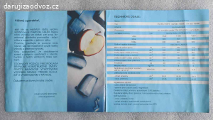 PRO SBĚRATELE - Starý návod CALEX CM-3X5