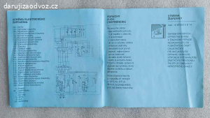 PRO SBĚRATELE - Starý návod CALEX CM-3X5