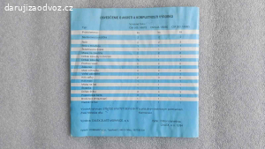 PRO SBĚRATELE - Starý návod CALEX CM-3X5