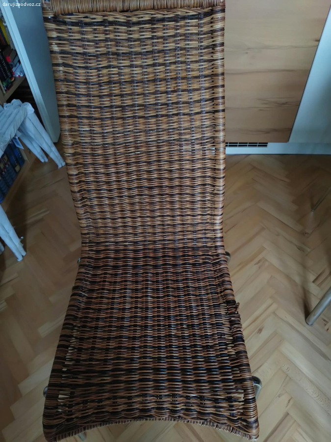 Ratanové židle 3 ks
