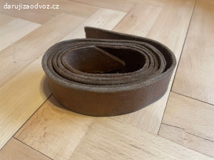 Kožený řemen - šířka 4 cm