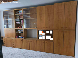 retro obývací stěna
