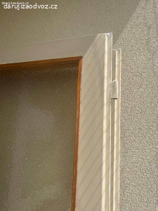 Retro prosklené dřevěné dveře 3x