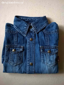 Riflové šaty / šatičky H&M vel. 104, 3-4 roky