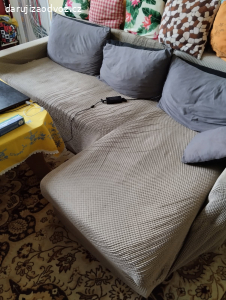 Rohová sedačka rozkladaci