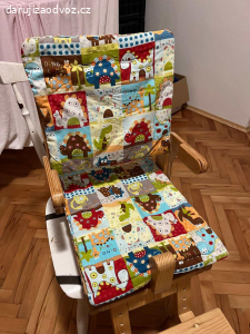 Rostoucí jídelní židlička zn. Tabra + učící věž