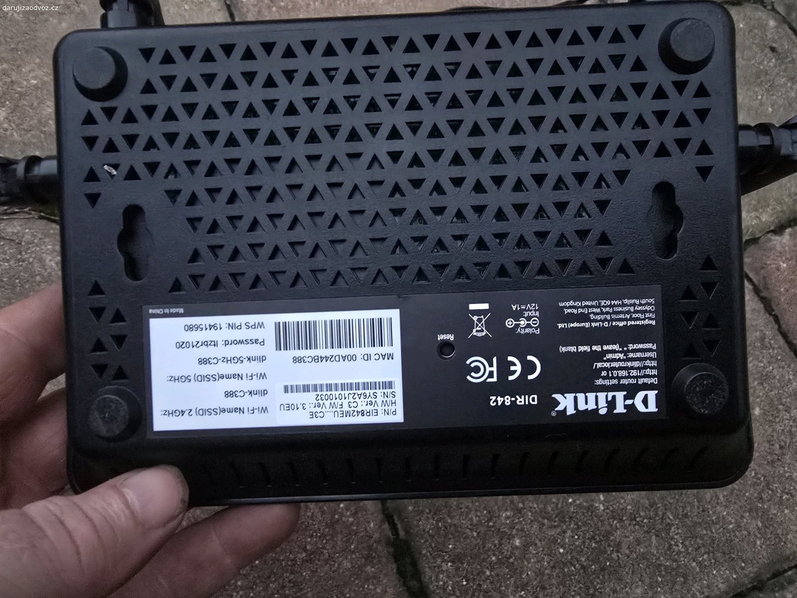 Wifi router D-link. funkcni