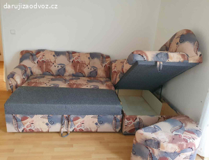 Rozkládací sedací souprava