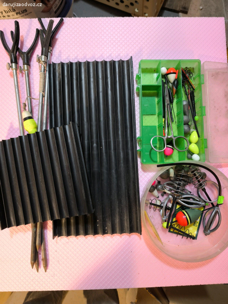 Daruji rybářské potřeby