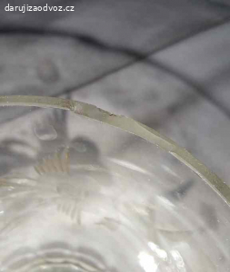 Sada broušených sklenic