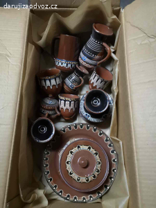 Sada malované keramiky