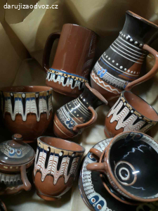 Sada malované keramiky