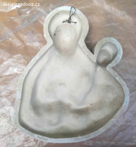 Sádrový odlitek Madonny s dítětem