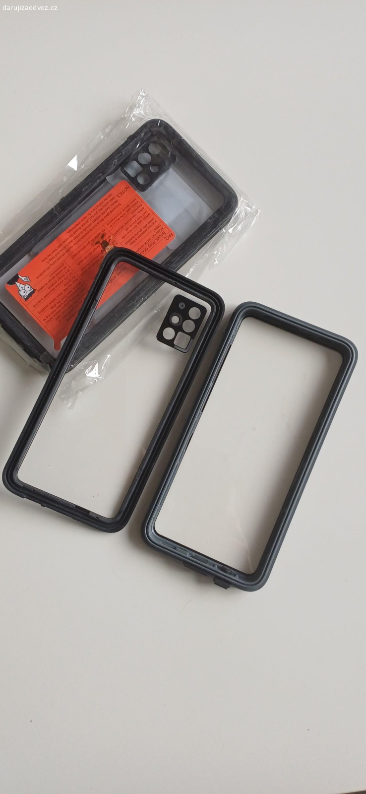 Samsung A51 - pouzdro,kryt,obal. Nabízím dva nové hermetické obaly na mobil Sam.A51