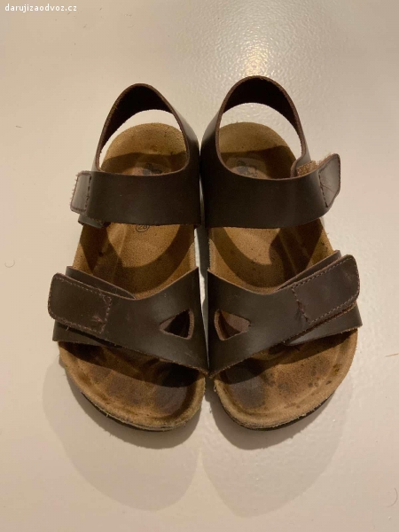 Sandálky. Chlapecké sandály, velikost 28, pouze osobní odběr