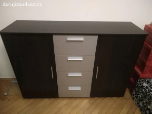 Šatní skříň + komoda