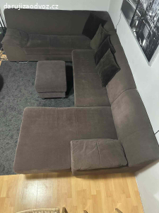 Sedací souprava do U, rozkládací, Praha 8 Bohnice