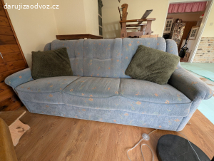 Sedačka s dvěma křesly