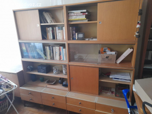 Sestava skříněk 60. leta