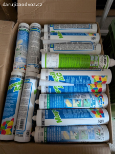 Silikony Mapei různé barvy