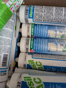 Silikony Mapei různé barvy