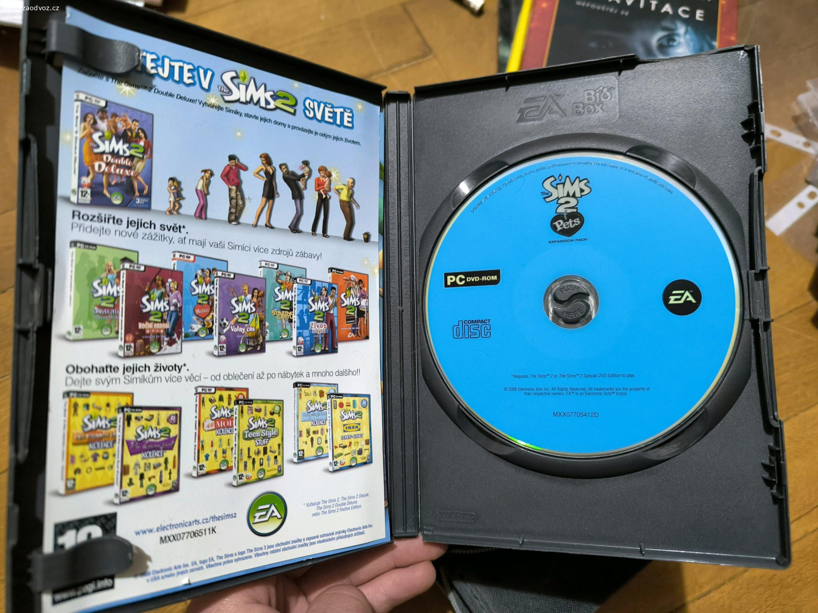 SIMS 2 DVD - PETS. SIMS 2 dvd - dodatek do hry který přidá mazlíčky
Pouze osobní vyzvednutí