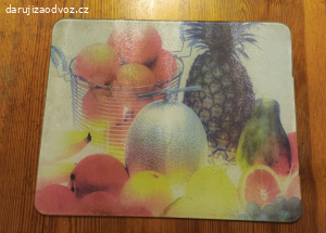 Skleněná podložka