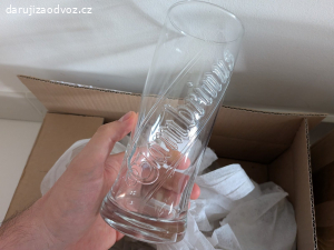 Sklenice 14 ks (7 na alkohol, 7 pivních)