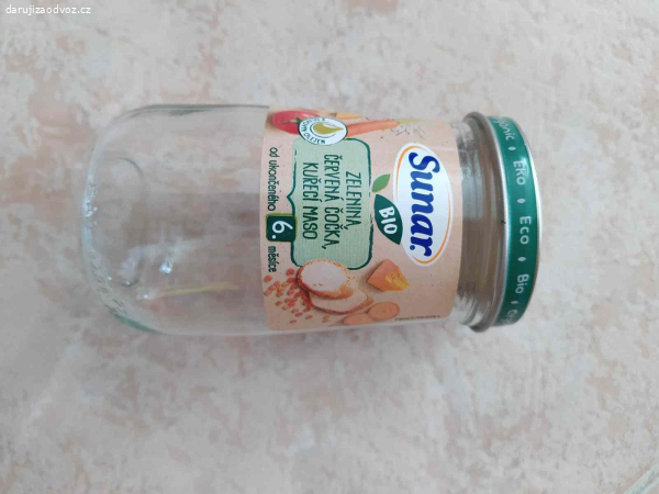 Skleničky od příkrmů