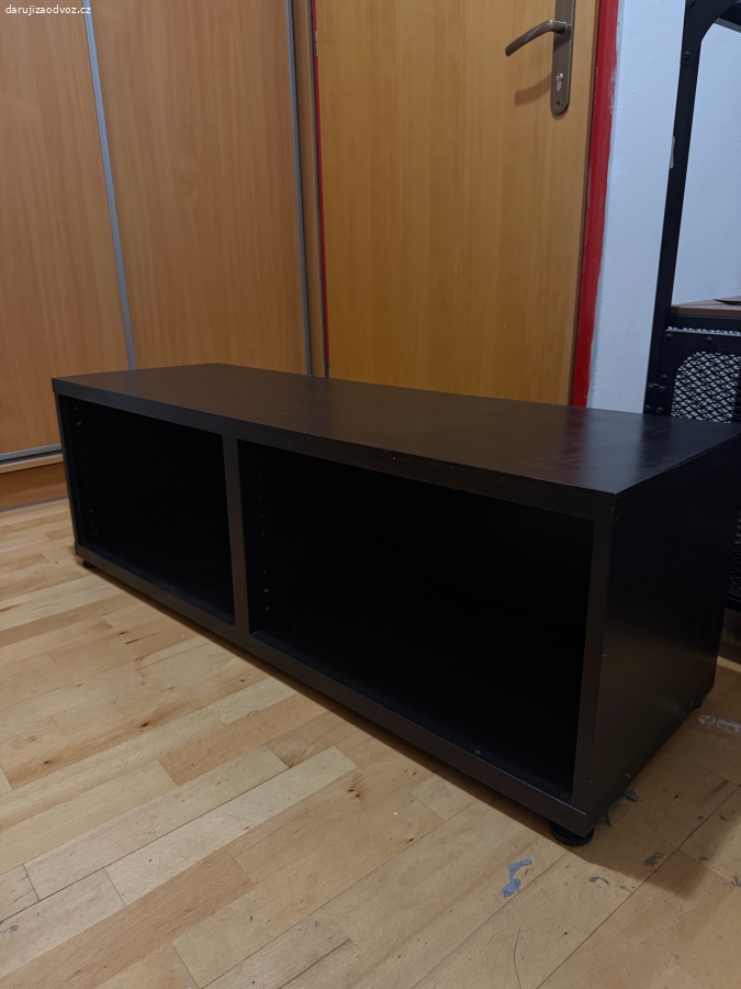 skříňka pod televize ikea černá