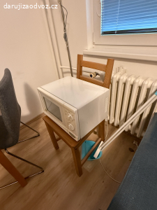 skříňky, stůl, židle, sedačka, poste