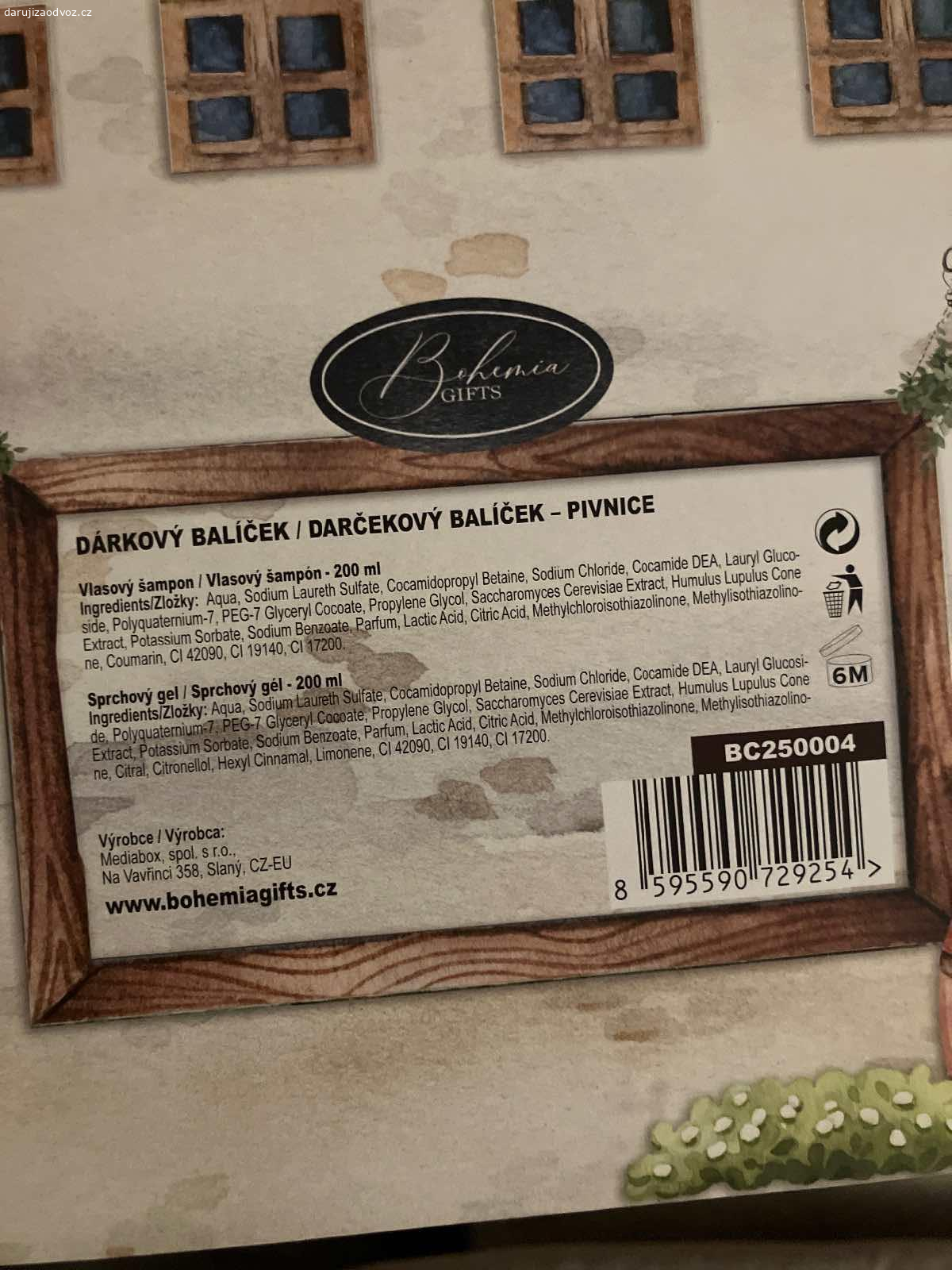 Sprchový gel a sampon. Jen sms. Poslu i zásilkovnou. Osobní předání Praha-Háje