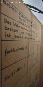 Stará obývací stěna, skříně