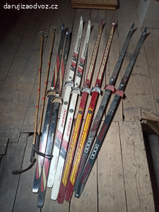Daruji staré lyže - běžky