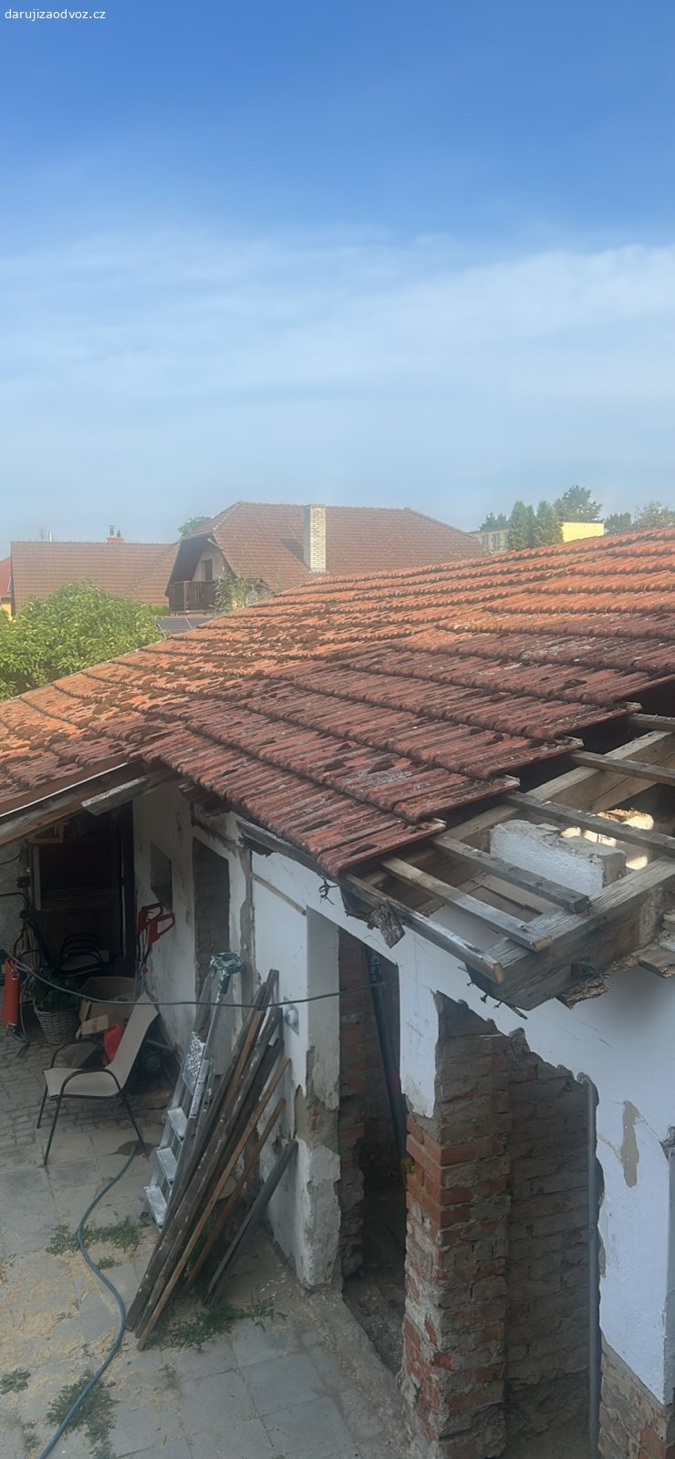 stare palene tasky. daruji za odvoz, Rousinov u Vyskova