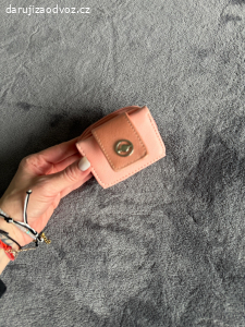 starorůžová peněženka