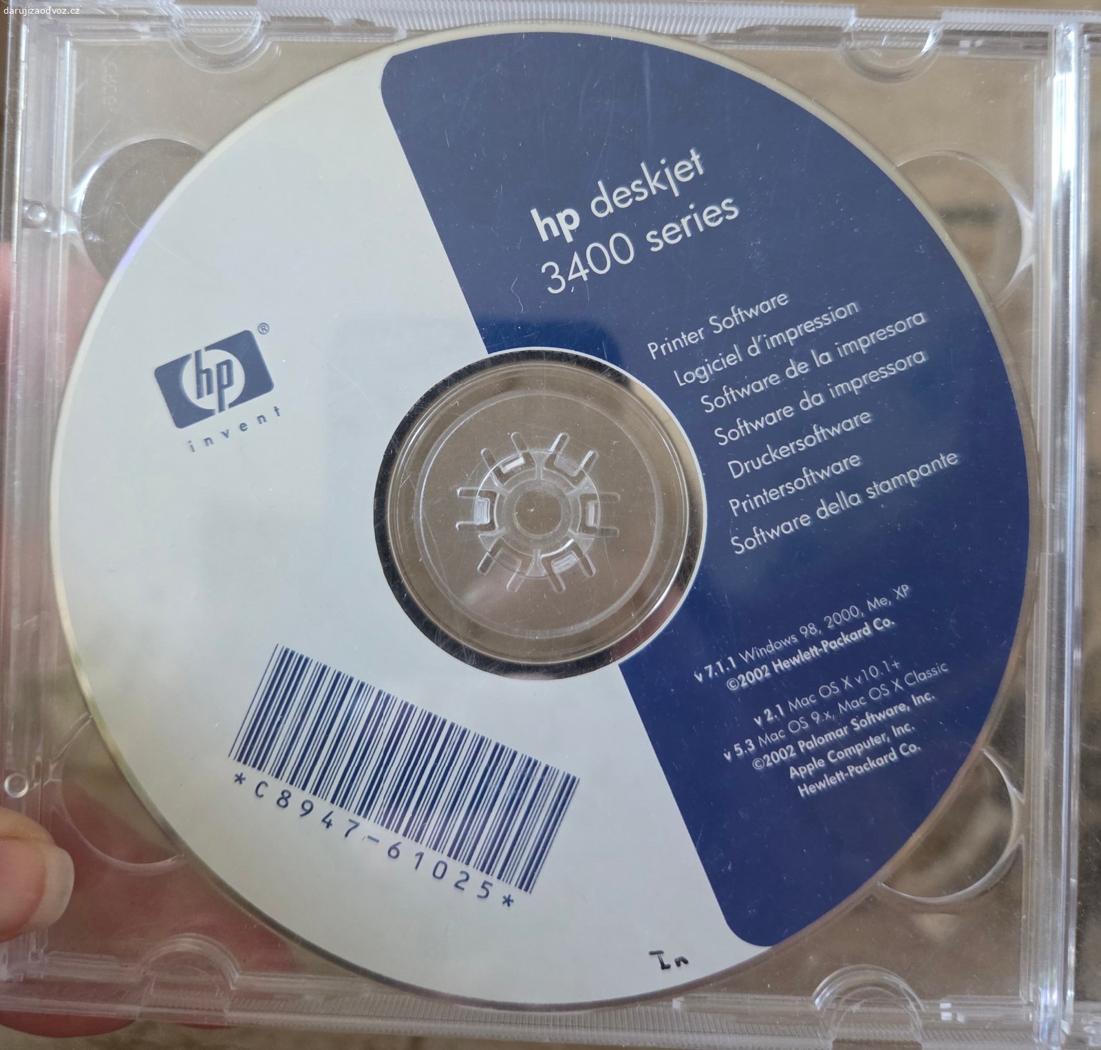 Starší tiskárna HP. Starší tiskárna HP, ležela nepoužitá asi 13 let. Zkoušela jsem připojit k PC, funguje. Tisknout jsem nezkoušela.

Uhříněveská, Praha 10, Skalka