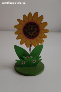 Stojánek na poznámky slunečnice