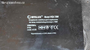 stropní  svítidlo - halogen