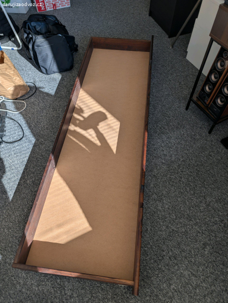 Šuplík pod postel 200cm ořech Dremax