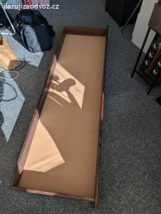 Šuplík pod postel 200cm ořech Dremax