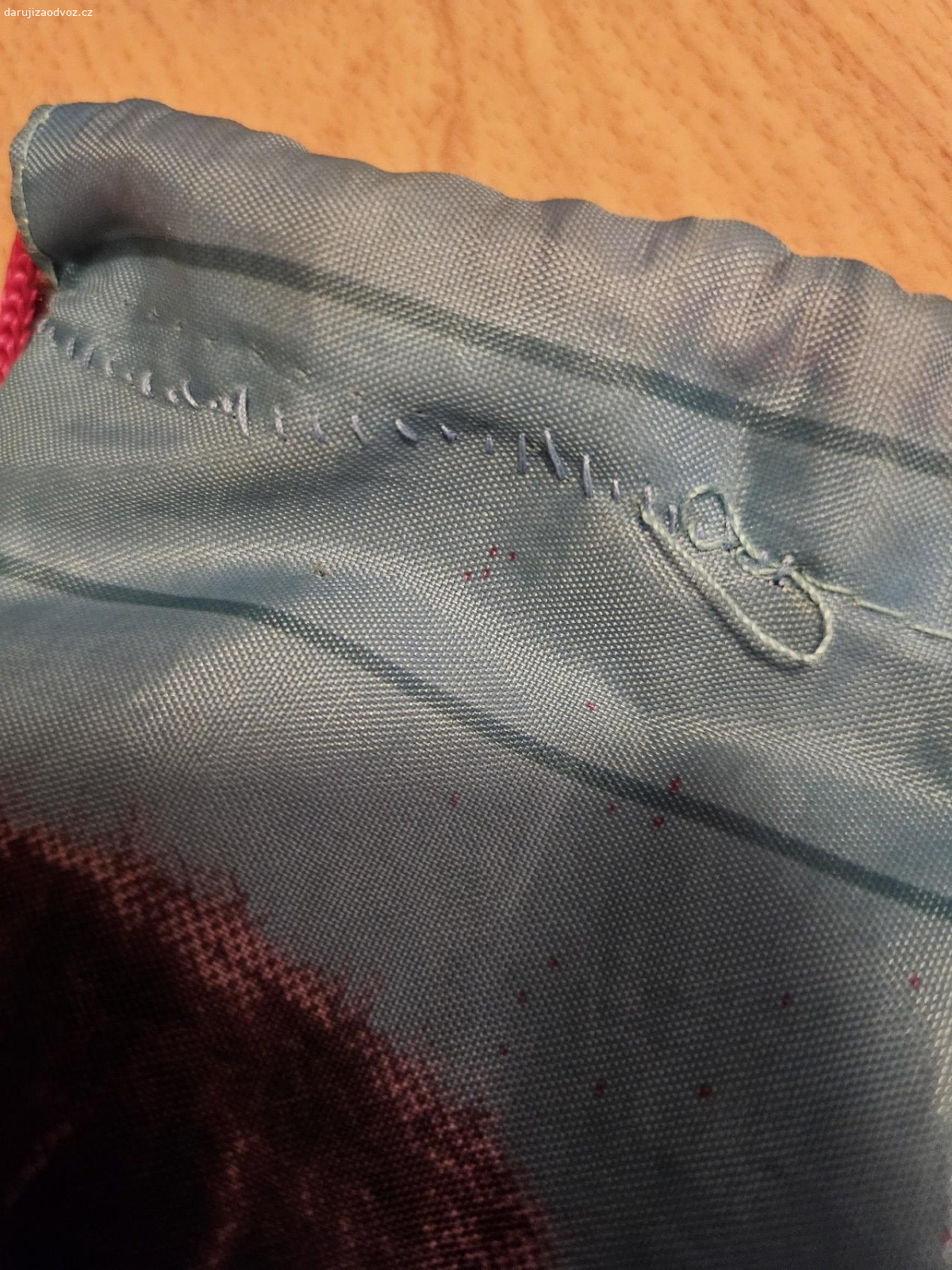 Taška na tělocvik Disney. Univerzita pro příšerky, zašívaná, místy uvolněné švy viz foto