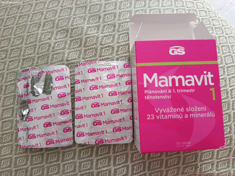 Těhotenské vitamíny pro 1.trimestr