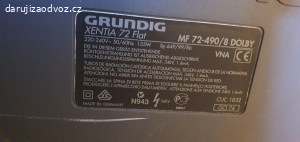 Televize Grundig Xentia 72 Flat