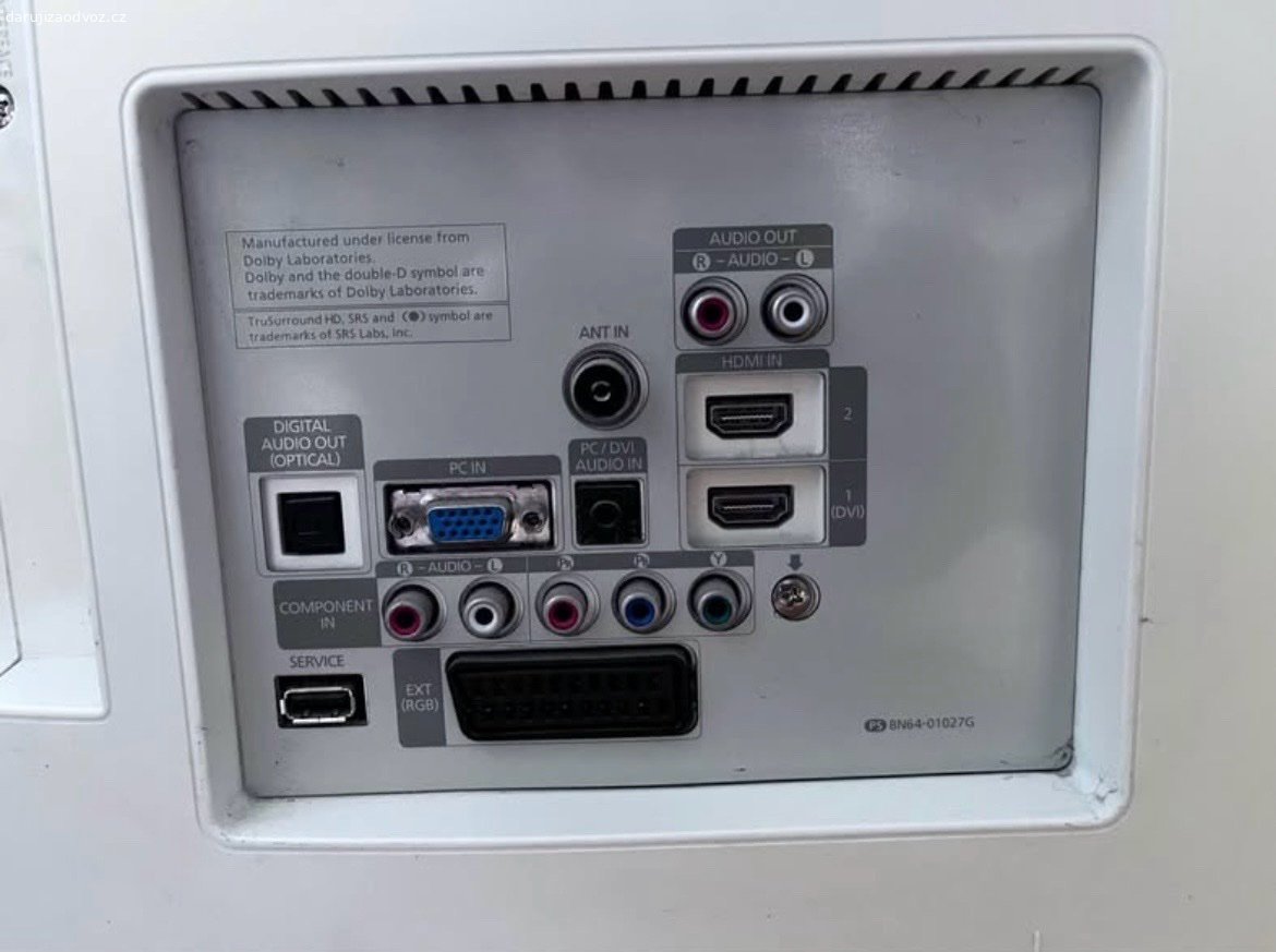 televize Samsung. Plně funkčí starší televize za maliny nebo nutellu pro děti ?