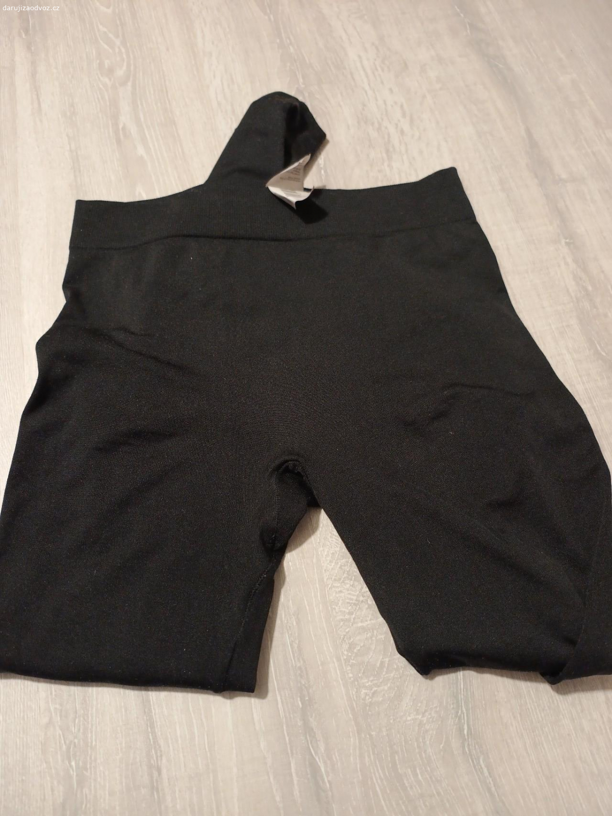 teplé legíny 34/36. černé teplé legíny