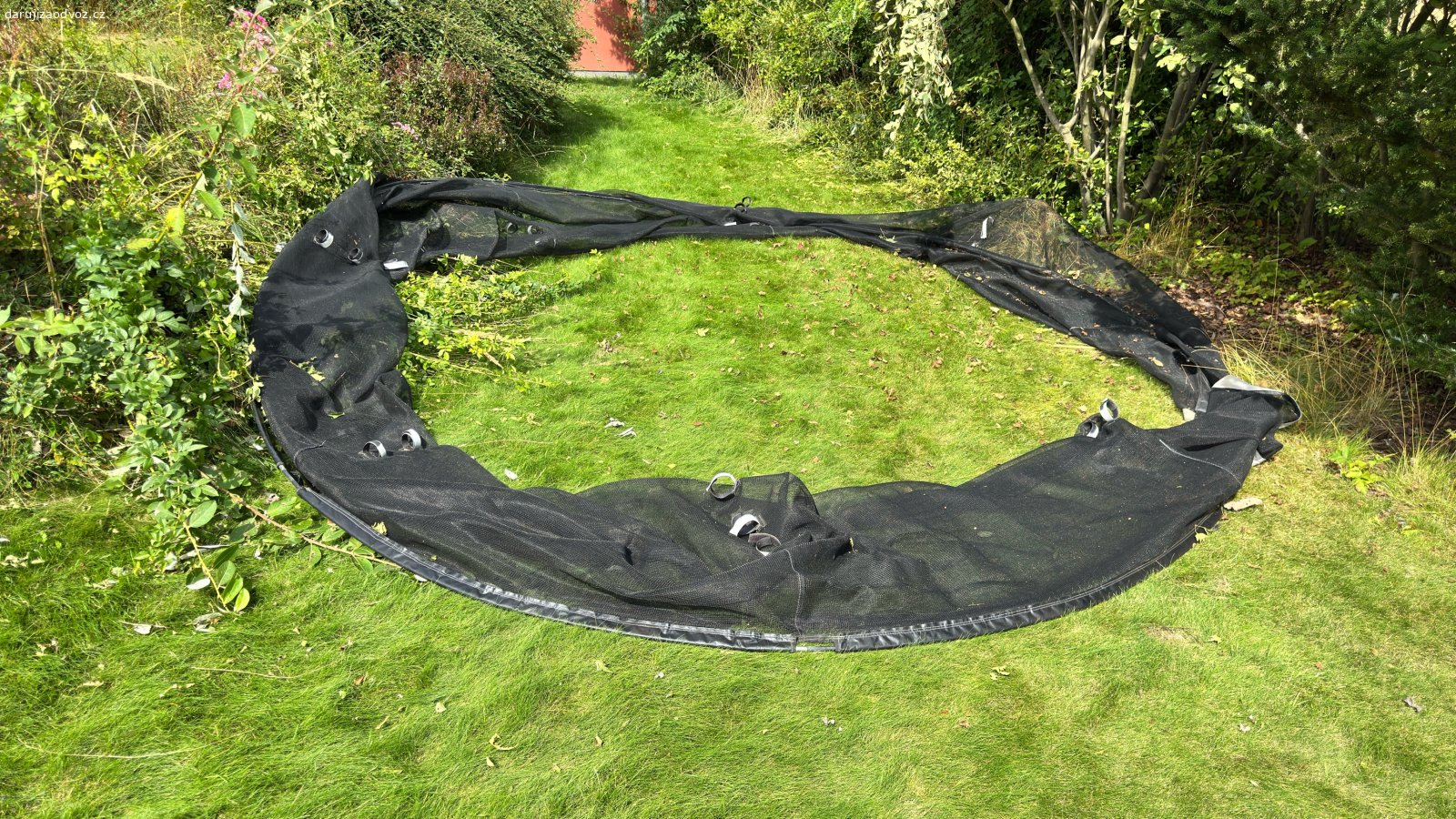 Trampolina Elegant Premium 427 cm. Trampolina na nahradni dily.