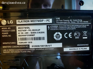 TV LG uhlopříčka 54 cm