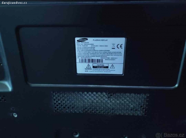TV Samsung. Daruji za odvoz TV Samsung plazma na ND
Model: PS50C680G5W
Nefunkční main: 50U(f)2P Y-MAIN