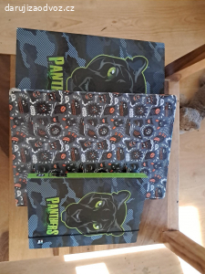 Tvrdé desky na sešity,  učebnice